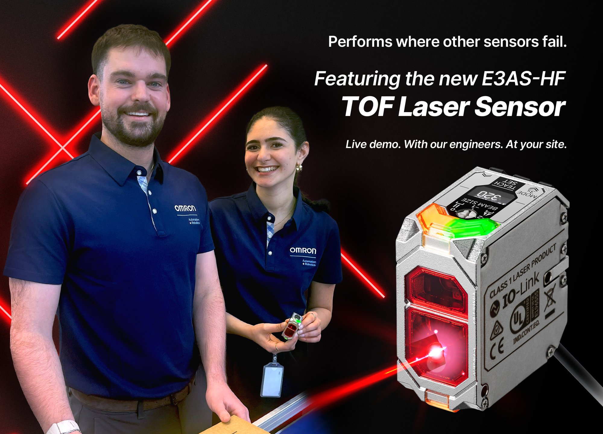 Cillian and Isabel Engineers Laser Sensor