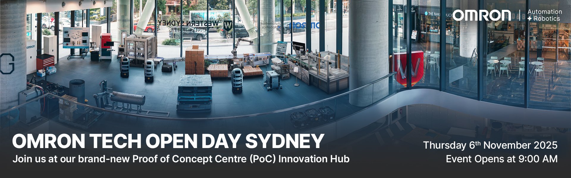 OMRON Open Day Sydney - 6th November OMRON Open Day Sydney - 6th November