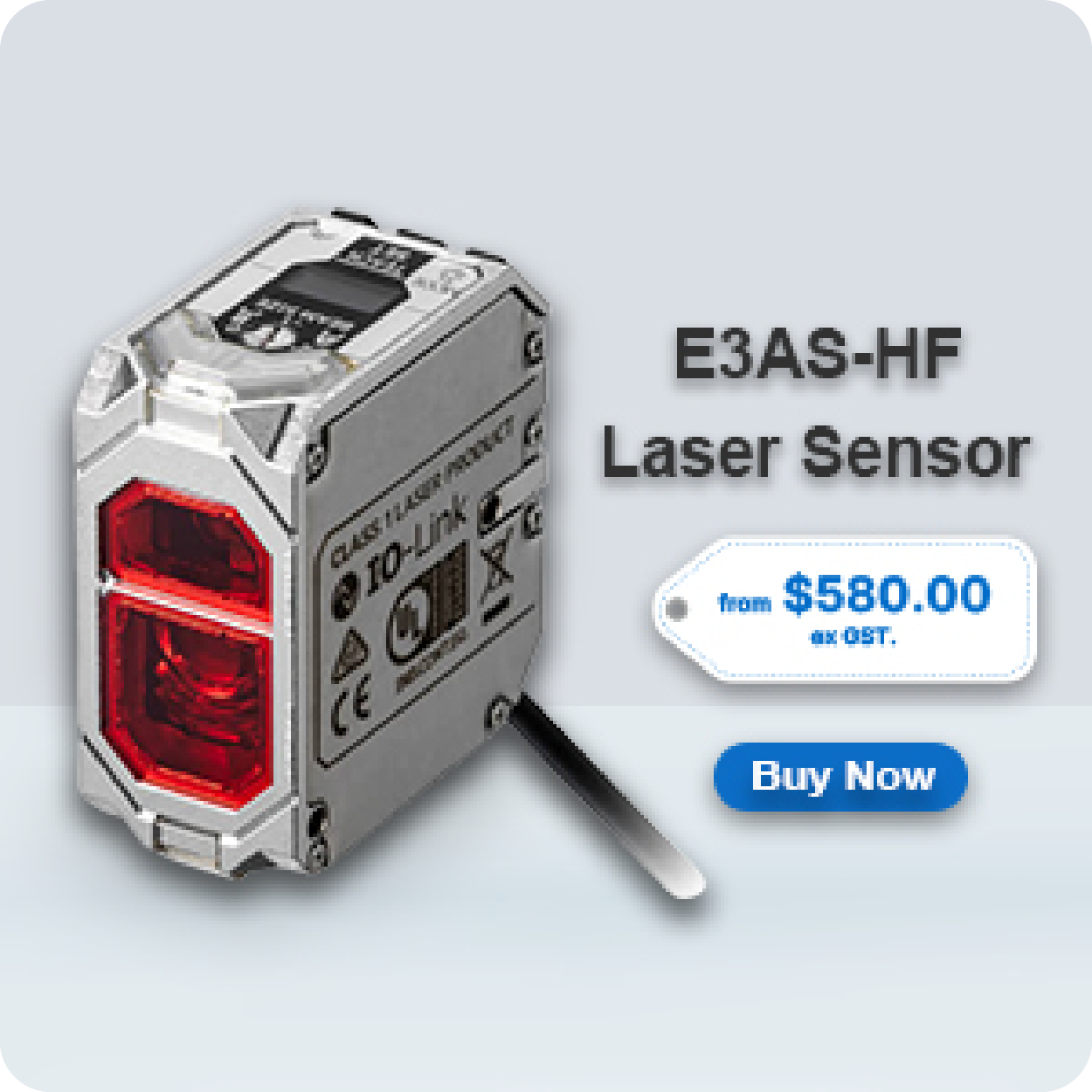 E3AS-HF Laser Sensor