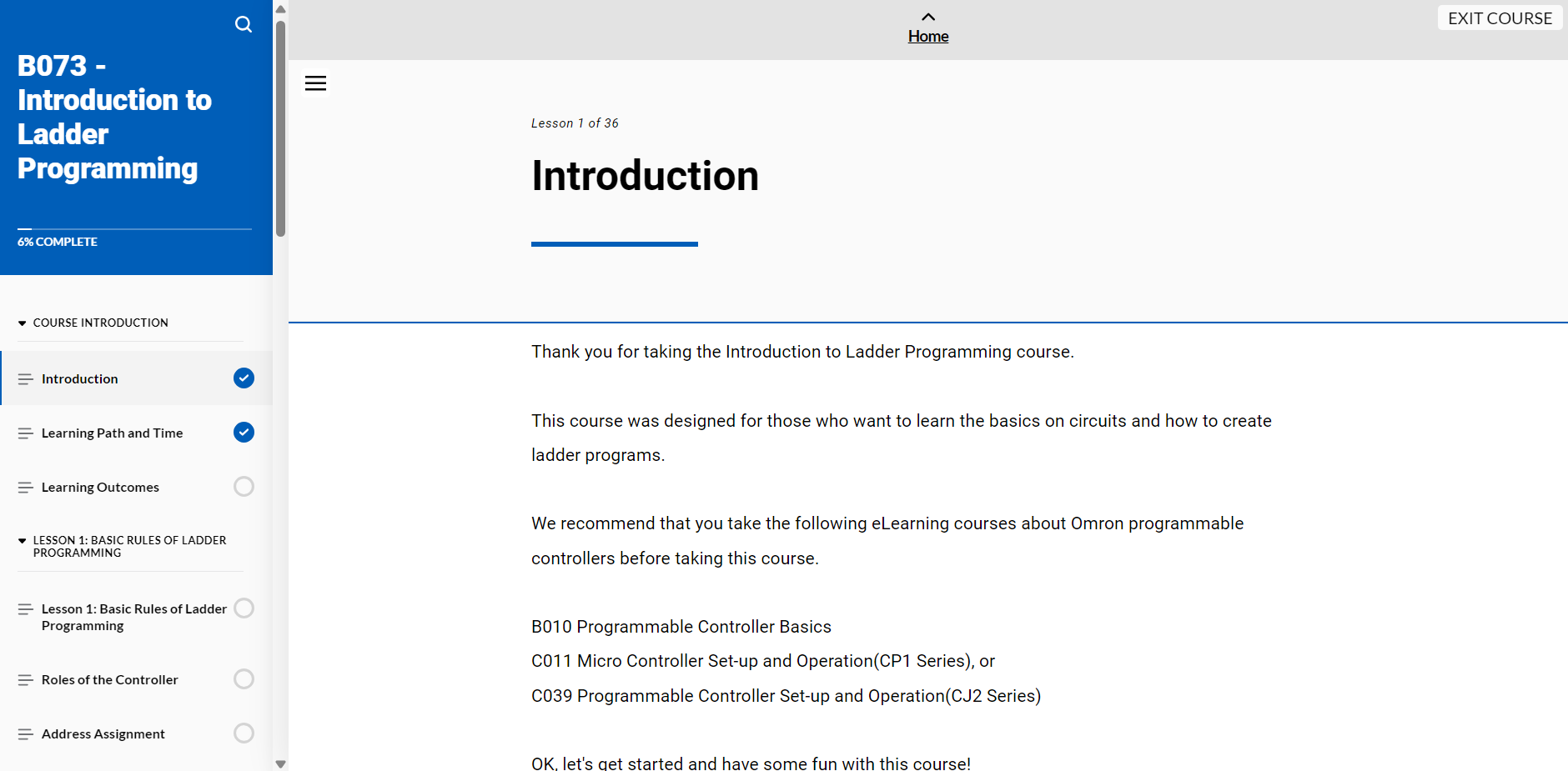 elearning intro